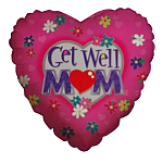 Get Well Soon Mom Balloon - 46cm