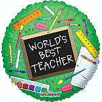 World's Best Teacher Balloon