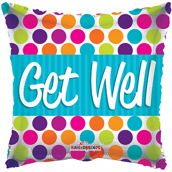 Get Well Balloon  - 46cm