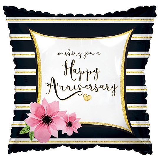 Anniversary-Stripes-Foil-balloon-online-gift-shop-delivery-amman-jordan