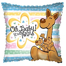 It's Twins Kangaroo Balloon