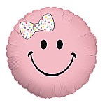 Pink Smile Balloon