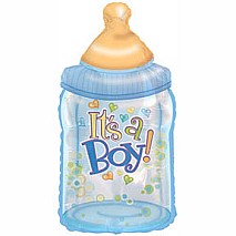 Its A Boy Bottle Balloon