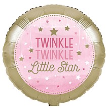 Twinkle Little Star Girl Balloon