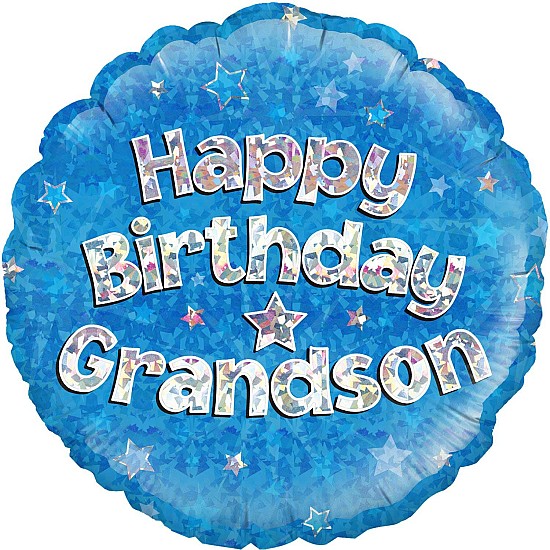 18-inches-Happy-Birthday-Grandson-Foil-balloon-online-gift-shop-delivery-amman-jordan