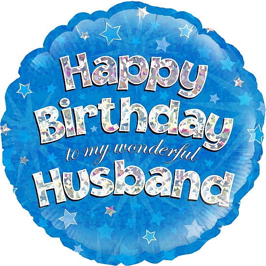 Happy Birthday Husband Balloon