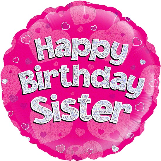 Happy Birthday Sister Balloon