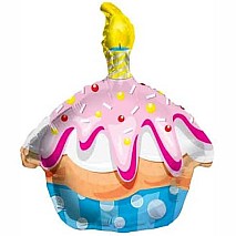 Cupcake Birthday Balloon