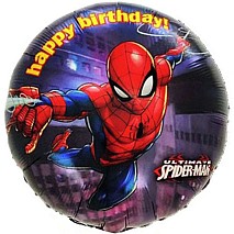 Spiderman Birthday Balloon