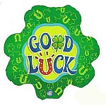 Good Luck Shamrock Balloon