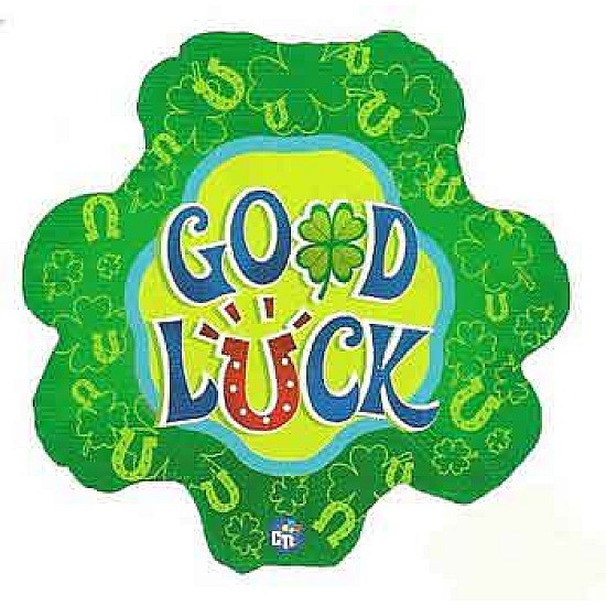 Good Luck Shamrock Balloon