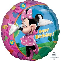 Mickey Mouse Minnie Happy Birthday Balloon