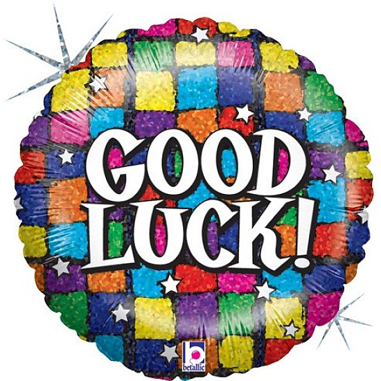 Good Luck Blocks Balloon