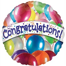 Congratulations Many Balloons Balloon