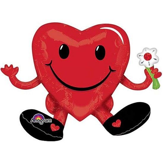 love-smiley-balloon-red-heart-gift-delivery-amman-jordan