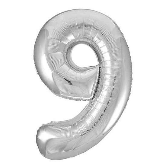 Numbers Balloon 34cm - 4 colors available