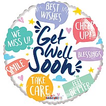 Get Well Phrases Balloon