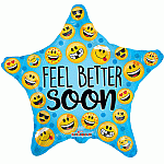 Feel Better Many Smiles Balloon