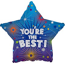 You're The Best! Fireworks Balloon