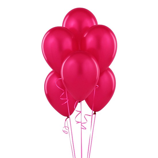 Welcome Baby Hot Air Pink Balloon