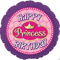 Happy Birthday Princess Balloon