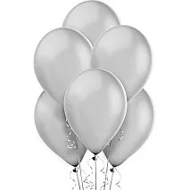 Silver Balloons- 6