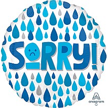 Sorry Raindrops Balloon