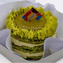 Pistachio Lunchbox Cake - By Secrets 