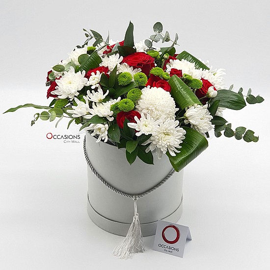 Cylinder Flower arrangement