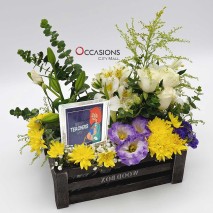 Happy Teacher's Day Flower arrangement