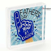 Father's Day - Glitter Frame (10.5x10.5cm)