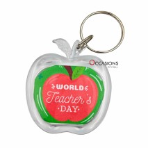 Apple World Teachers Day Keychain