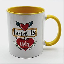 Love is in the air mug 