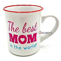 Best Mom in the World White Mug