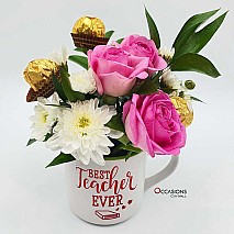 Best Teacher Flowers & Chocolate