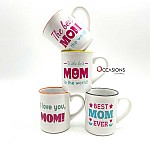 I Love You Mom White Mug