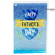 Happy Father's Day - Glitter Frame (15.5x10.5cm)