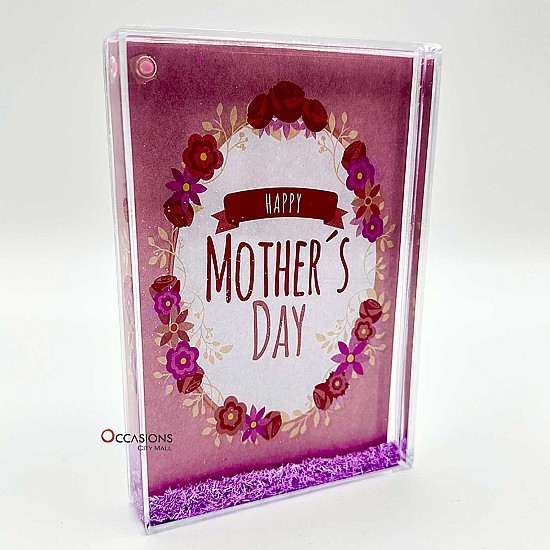 Glitter Photo Frame (Happy Mother's Day) (15.5x10.5cm)