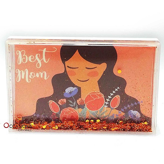 Best Mom - Glitter Frame (9.5x6cm)