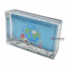 Teachers Day Globe Frame (9.5×6 cm)