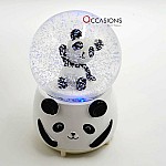 Panda Snow Globe (with light)