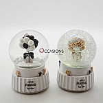 Balloons Snow Globe (with Light)