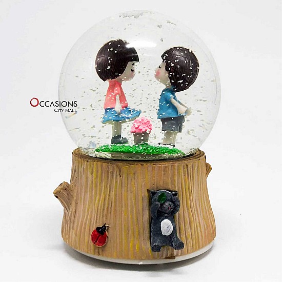 Garden Time Snow Globe (with Light)