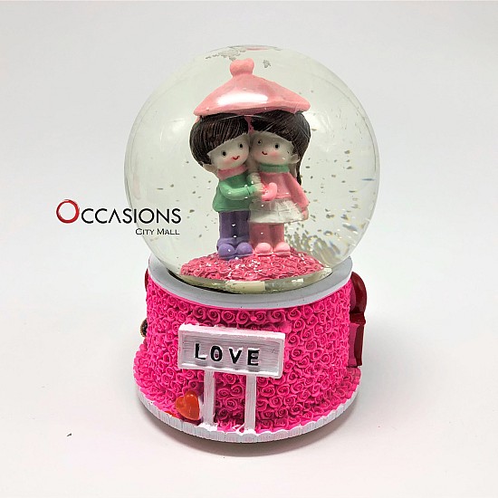 Love Snow Globe (with Light)