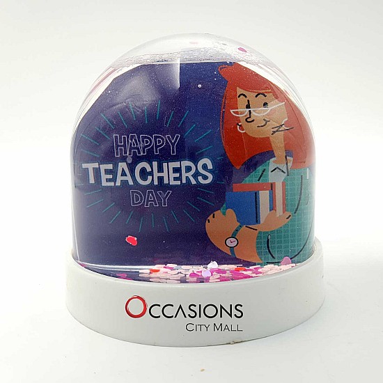 Happy Teacher's Day Globe