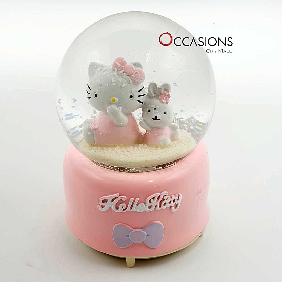 Hello Kitty Snow Globe (with light)